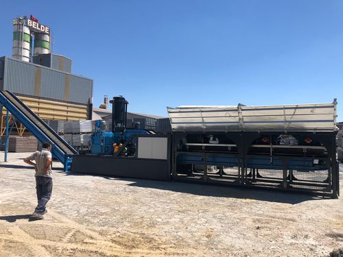 Centrale à béton mobile - GÜRİŞ - compacte / automatique