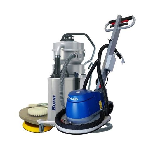 Monobrosse de lissage - Blue Golia Plus KN + DCS 70 - Kunzle & Tasin srl - pour parquet / électrique