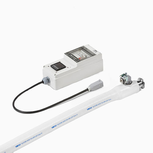 Tuyau flexible pour produits chimiques - Vena&reg; Heated - Venair - en acier inoxydable / VMQ / en silicone