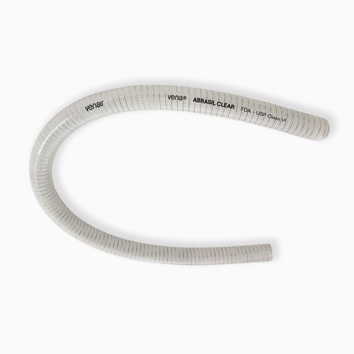 Tuyau flexible pour produits chimiques - Vena® ABRASIL CLEAR - Venair - pour produits en vrac / pour produits abrasifs / en EPDM