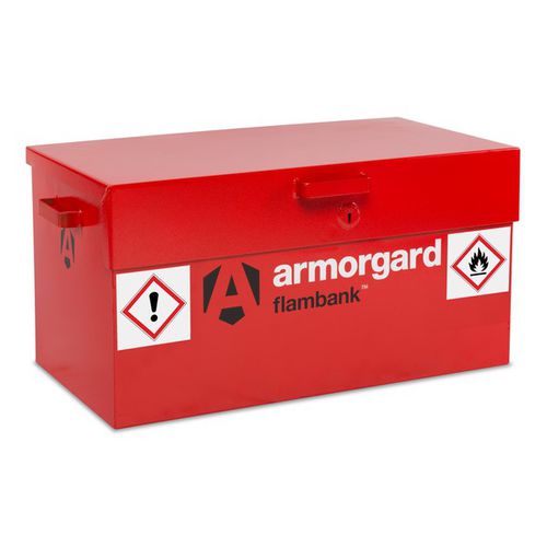 Caisse en acier - FB series - Armorgard Ltd - pour produits dangereux / pour produits chimiques / avec couvercle