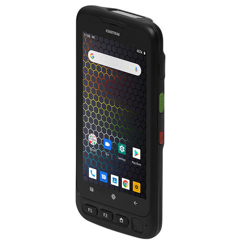 Ordinateur de poche Android 9.0 - P-RANGER - CUSTOM ENGINEERING SPA - ARM® Cortex A53 / 2.4 et 5 GHz / 4G LTE