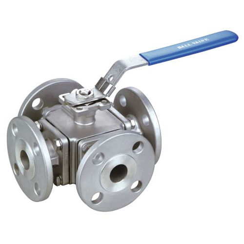 Vanne à boisseau sphérique - BT-FV4WMH - BOLA-TEK Mfg.Co - à levier / à bride / en acier inoxydable