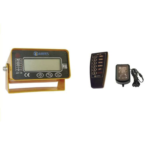Indicateur de pesage affichage LCD - ARR-100 - Airpes - benchtop / IP65 / IP55