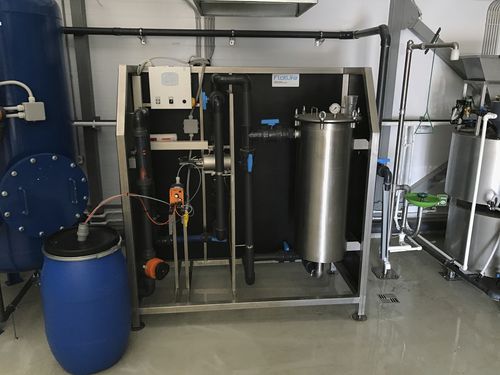 Unité de purification d'eau de process - FlotLife - pour eaux usées / compacte / par UV