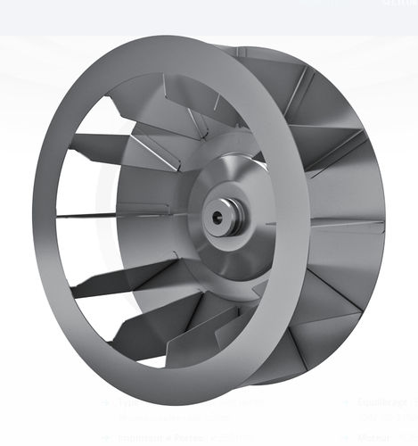 Hélice de ventilateur en aluminium - FF  - SOLDATAL,S.L.