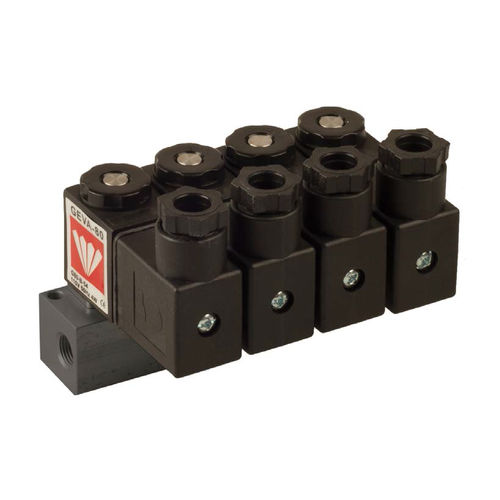 Électrovanne à manifold - G80-M - BACCARA AUTOMATION - à commande directe / 2 voies / NF