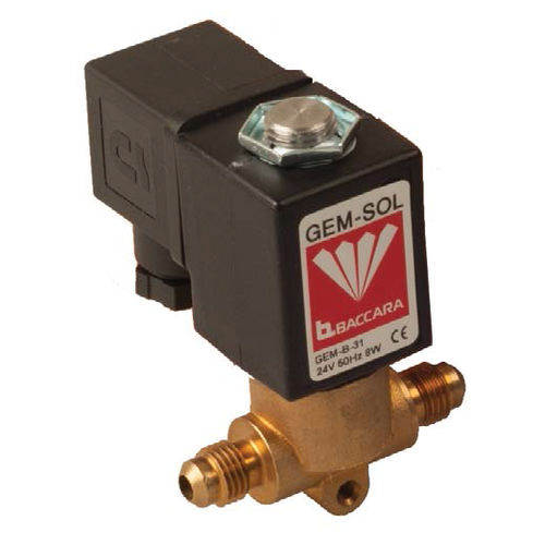 Électrovanne pour réfrigérant - GEM-R - BACCARA AUTOMATION - à commande directe / 2 voies / NF