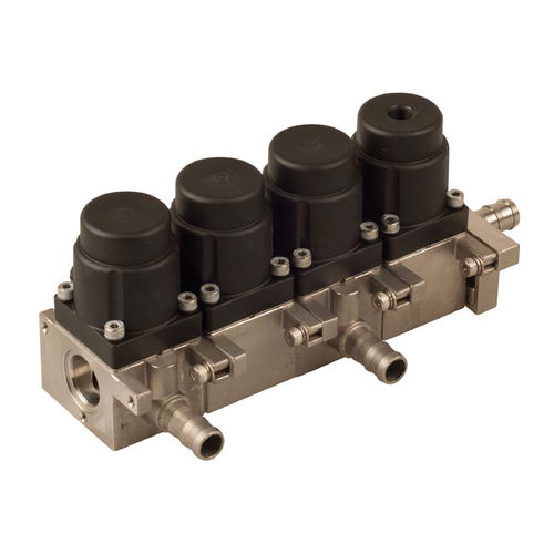 Vanne à manifold - GC-SM - BACCARA AUTOMATION - à soupape / en laiton / en acier inoxydable
