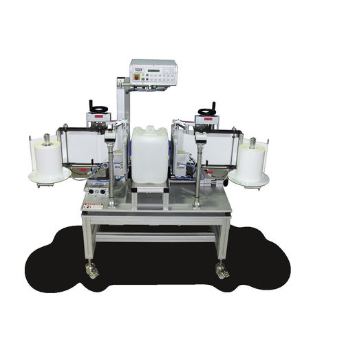 Système d'étiquetage semi-automatique - TNC-2f - b+b Automations- und Steuerungstechnik GmbH