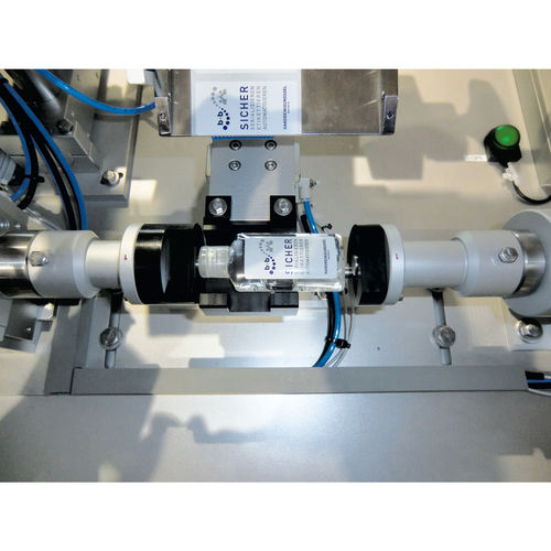 Système d'étiquetage semi-automatique - TNC-F - b+b Automations- und Steuerungstechnik GmbH - pour bouteilles
