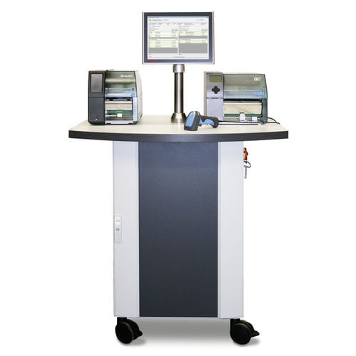 Machine de sérialisation pour l'industrie pharmaceutique - MAT-CP - b+b Automations- und Steuerungstechnik GmbH
