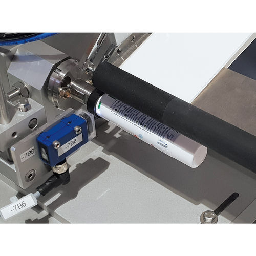 Système d'étiquetage semi-automatique - TNC-T - b+b Automations- und Steuerungstechnik GmbH - pour tubes