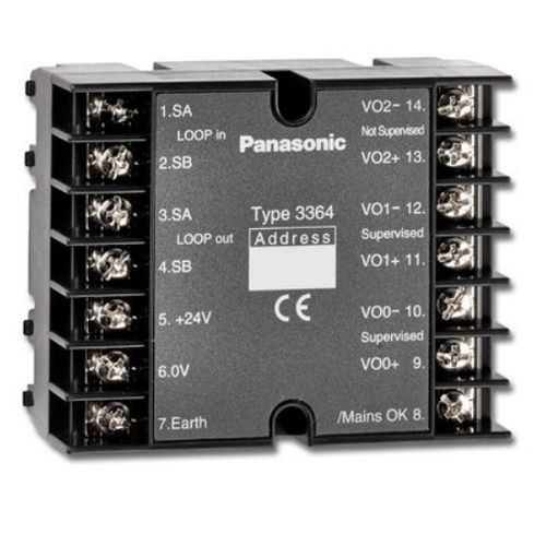 Module E/S à 2 E/S - 3364 - Panasonic Eco Solutions - de température / programmable / IP67