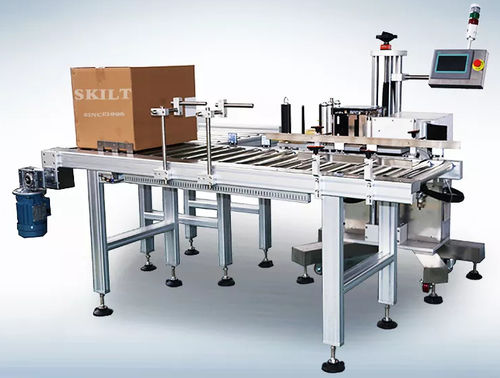 Système d'étiquetage contrôlé par PLC - RPLM-ALX924 - skiltpack - pour applications sur le côté / pour l'industrie agroalimentaire / pour étiquettes auto-adhésives