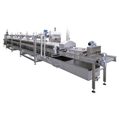 Cuiseur industriel à immersion - Food Tech S.r.l. - continu / de pâtes / en acier inoxydable