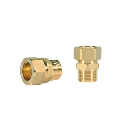 Connecteur de tube aluminium - Vaishnavi Metal Products - rond / en T / en laiton