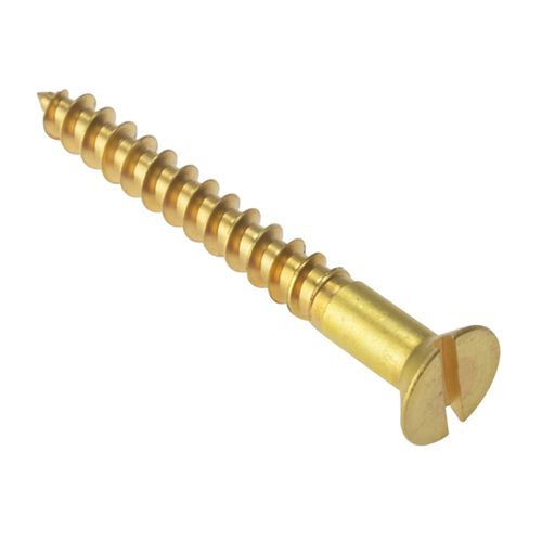 Vis en laiton - Vaishnavi Metal Products - de fixation / à tête fraisée / fendue