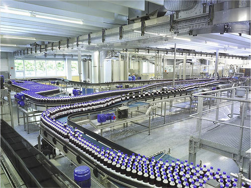 Convoyeur à bande modulaire - BTR - KHS GmbH - horizontal / de transport / de manutention