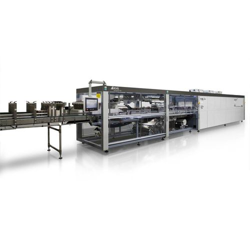 Embarquetteuse / fardeleuse sous film thermorétractable - TSP - KHS GmbH - totalement automatique / modulaire / de canettes