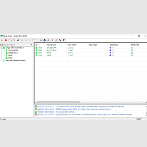 Logiciel serveur - NTRIPCaster - eSurvey GNSS - de gestion de données / de réseau