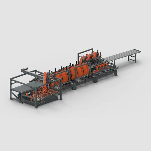 Ligne de production de tôle - WEMO Nederland B.V. - de cadre métallique / modulaire
