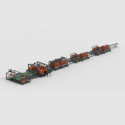 Ligne de poinçonnage de cintrage - WEMO Nederland B.V. - automatique / électrique / de tôle