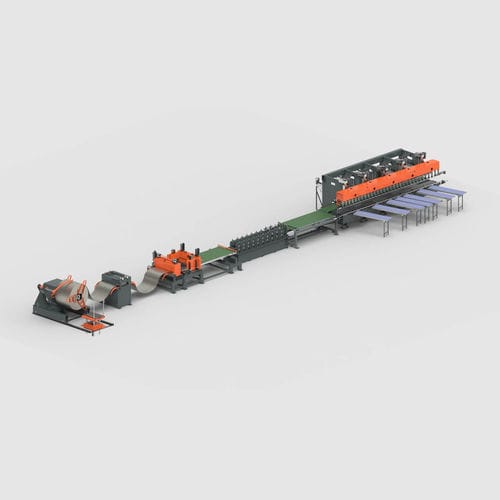Ligne de production pour profilés en aluminium - WEMO Nederland B.V. - de profilés pour volets roulants / de tôle / modulaire