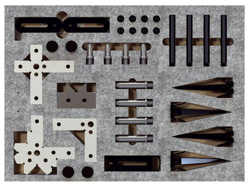 Kit de serrage manuel - ALUMESS.easyloc-LA - Spreitzer GmbH & Co. KG - Präzisionswerkzeuge - de soudage laser / pour gravure laser / de marquage laser