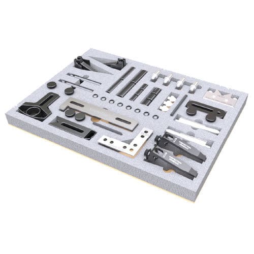 Kit de serrage mécanique - ALUMESS.easyloc TA - Spreitzer GmbH & Co. KG - Präzisionswerkzeuge - pour machine de mesure tridimensionnelle / pour appareils de mesure optique / à profil plat