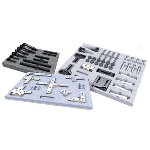 Kit de serrage mécanique - ALUMESS.easyloc TB - Spreitzer GmbH & Co. KG - Präzisionswerkzeuge - pour machine de mesure tridimensionnelle / pour appareils de mesure optique / à profil plat