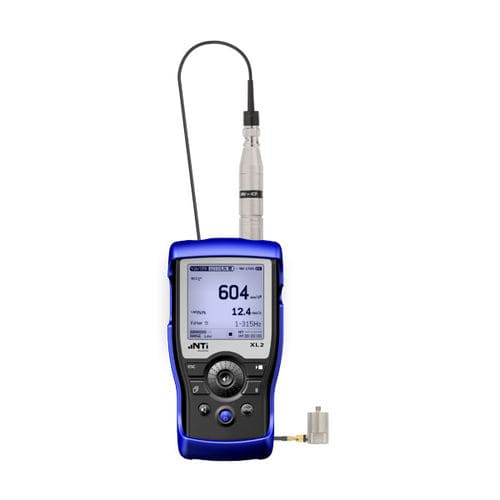 Vibromètre pour la surveillance d'état de machine - NTi Audio - portable / numérique / FFT