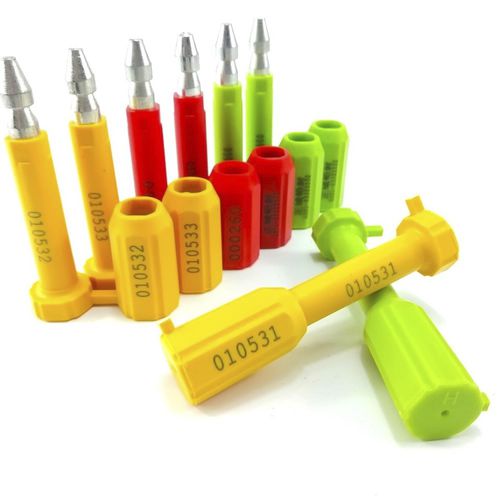 Scellé de haute sécurité en acier au carbone - SL-03J - Fuzhou ZhengCheng Security Seals Co.,Ltd - galvanisé / pour container / pour le fret