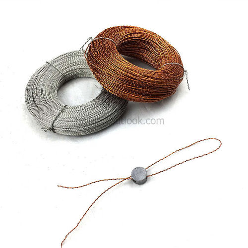 Scellé de sécurité en plomb - SL-01A - Fuzhou ZhengCheng Security Seals Co.,Ltd - en cuivre