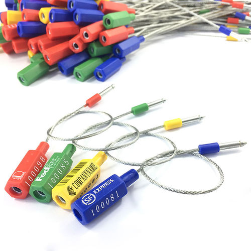 Scellé câble de sécurité plastique ABS - SL-01H - Fuzhou ZhengCheng Security Seals Co.,Ltd - en acier / pour container / pour remorque
