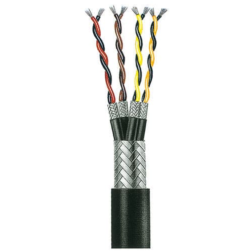 Câble électrique de données - Li2Y(C)H-C11Y AWG 24 - Metrofunk Kabel-Union - isolé / blindé / résistant à l'abrasion