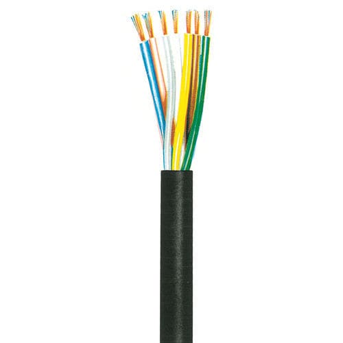 Câble électrique de données - LifYY 2x0,5/54 - Metrofunk Kabel-Union - isolé / résistant à l'abrasion / multibrin