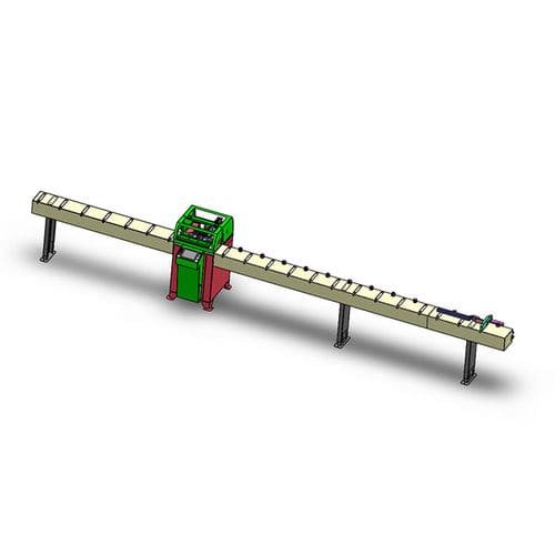 Machine de perçage contrôlée par PLC - RZ-7200 - Risus Machines - verticale / à bras robotisé / pour profilés