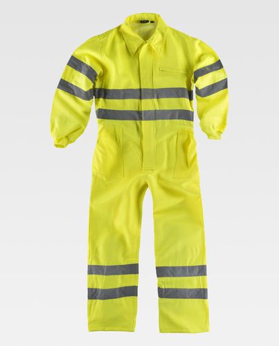 Combinaison haute visibilité - C3950 series - WORKTEAM - de travail / en coton / en polyester