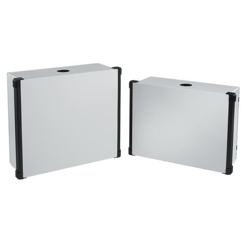 Coffret électrique de commande - CP253512 - nVent HOFFMAN - fixation au sol / en acier / en tôle d'acier
