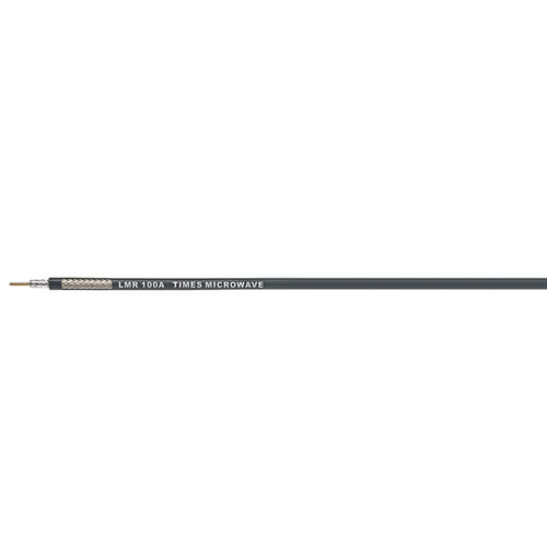 Câble électrique RF - LMR-100A - Times Microwave Systems - coaxial / rond / pour réseaux de télécommunication