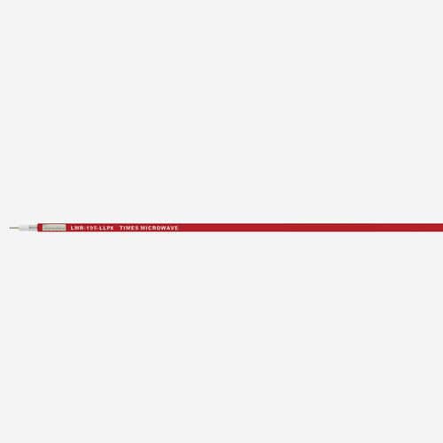 Câble électrique pour usage intérieur - LMR-195-LLPX  - Times Microwave Systems - RF / coaxial / à retardateur de flamme