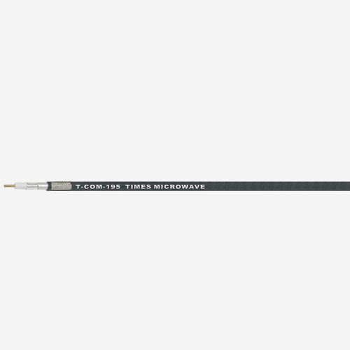 Câble électrique pour usage extérieur - TCOM-195 - Times Microwave Systems - RF / coaxial / résistant aux UV