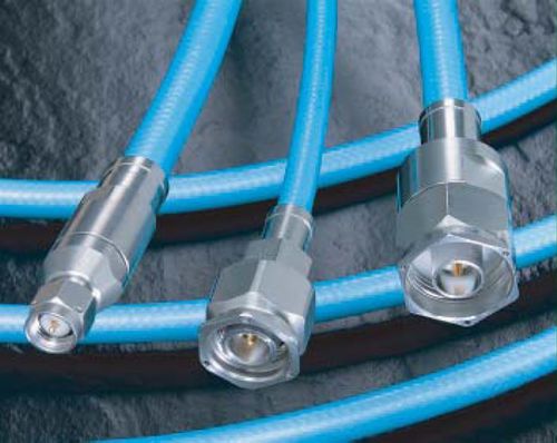 Harnais électrique à perte ultrafaible - HeliFoil® (HF) - Times Microwave Systems - coaxial / micro-ondes / droit