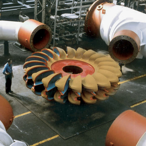 Turbine Pelton - Franco Tosi - hydraulique / pour la production d’électricité