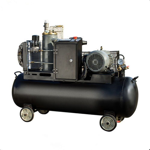 Compresseur sur réservoir - AHX series - Guangzhou AirHorse Compressor co., ltd - à 2 vis / d'air / à moteur électrique