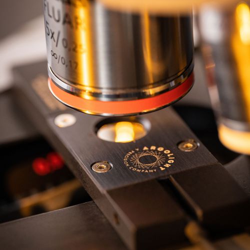 Lame de microscope de calibration - Argo-POWER SIM V2 - Argolight - par fluorescence