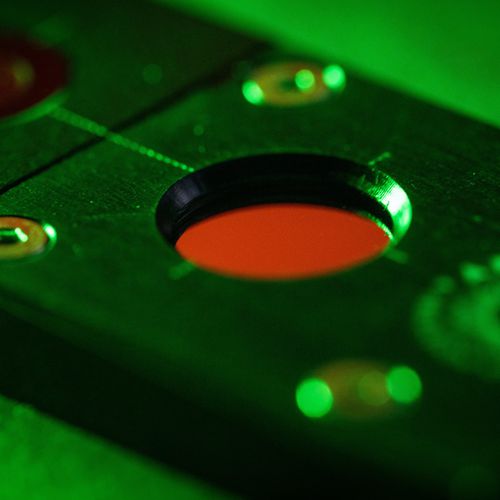 Lame de microscope de calibration - Argo-POWER HM V2 - Argolight - par fluorescence