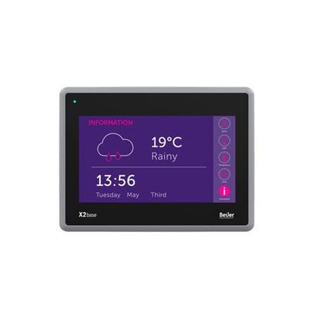 IHM tactile - X2 base 7 - Beijers Electronics APAC - encastrable / 800 x 480 / architecture ARM