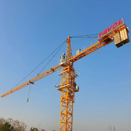 Grue à tour - QTZ125 - Shandong Tavol Machinery Co.,Ltd - fixe / pour chantier / de levage